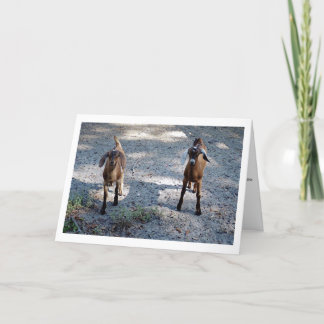 Gerade Sie und ich Kind! Karte