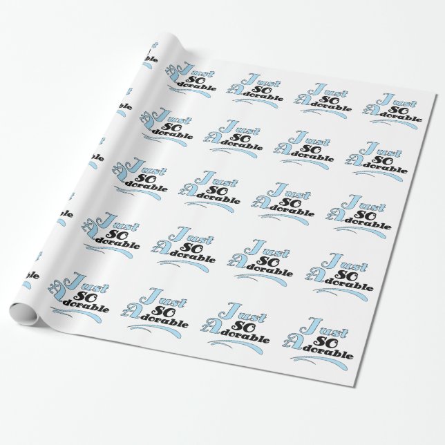 Gerade so entzückend geschenkpapier (Ungerollt)
