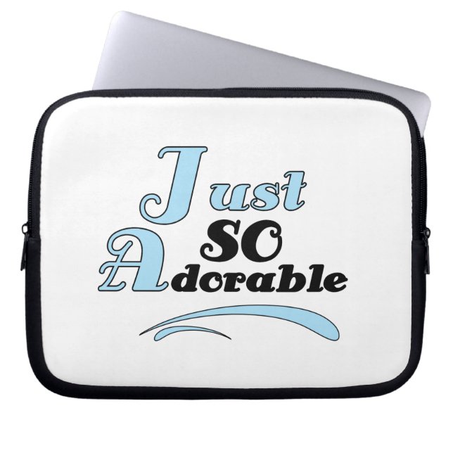 Gerade so entzückend laptopschutzhülle (Vorderseite)