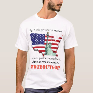 … gerade so sind wir WÄHLEN HERAUS GOP klar T-Shirt