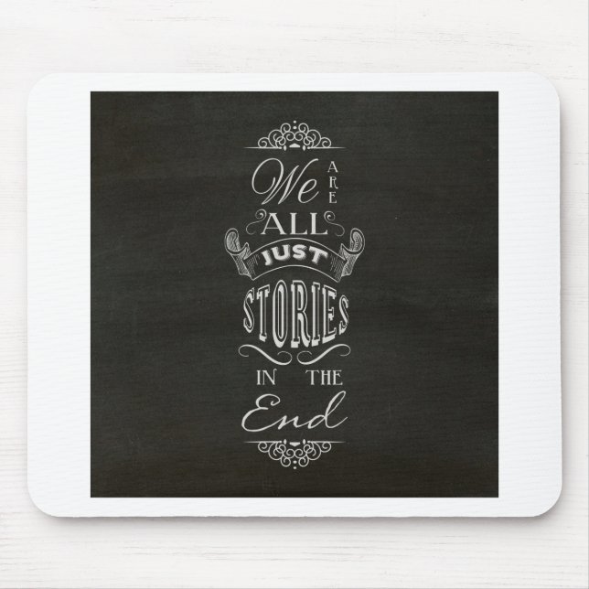 Gerade Stories.jpg Mousepad (Vorne)