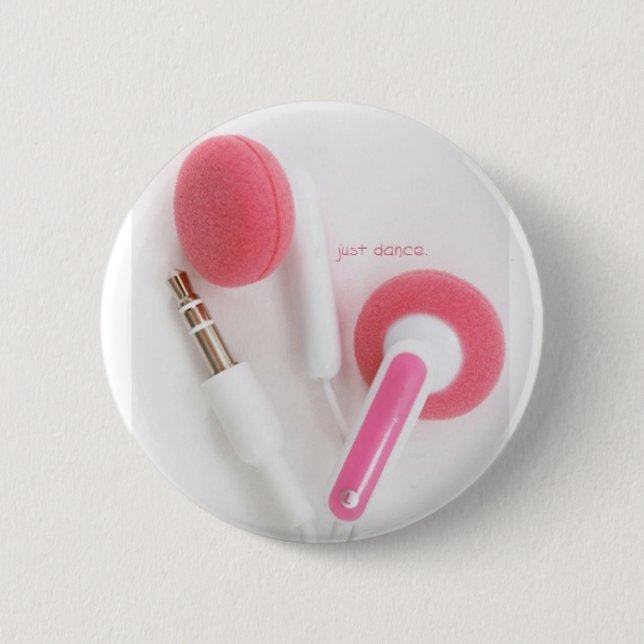 Gerade Tanz Button (Vorderseite)