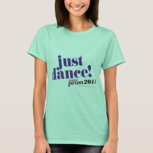 Gerade Tanz - lila T-Shirt