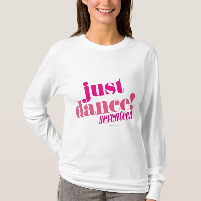Gerade Tanz - Rosa T-Shirt (Vorderseite)