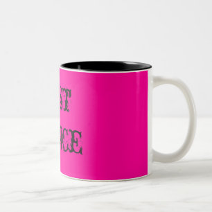 Gerade Tanz-Tasse Zweifarbige Tasse