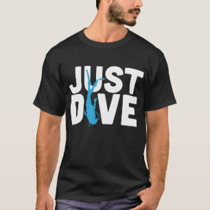 Gerade Tauchen - Sporttauchen T-Shirt