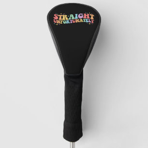 Gerade Unglücklicherweise Groovy LGBTQ Schwul Lesb Golf Headcover