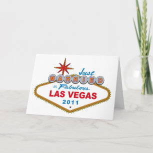 Gerade verheiratet in Fabulous Las Vegas 2011 Ankündigung