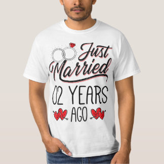 Gerade verheiratet vor 2 Jahren Funny Couple 2. An T-Shirt