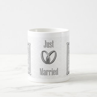 Gerade verheiratete Foto-Tasse Kaffeetasse