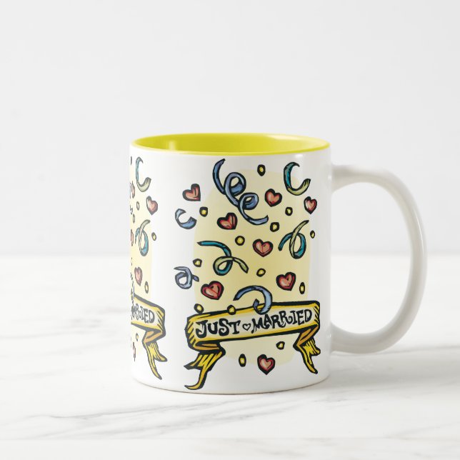 Gerade verheiratete Tasse (Rechts)
