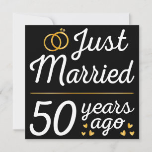 Gerade vor 50 Jahren verheiratet II Einladung