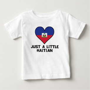 Gerade wenig haitianisch baby t-shirt