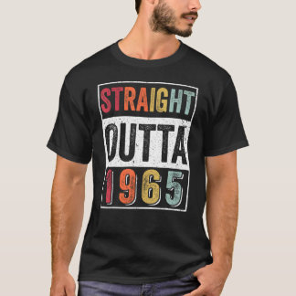 Geradeaus 1965 57 Jahre alt Vintag 1965 Clas T-Shirt