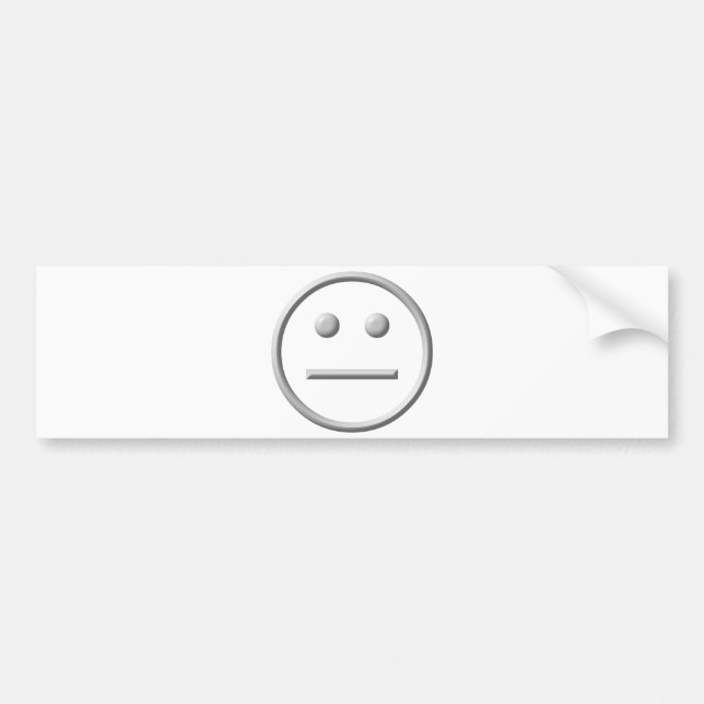 geradeaus autoaufkleber (Vorne)