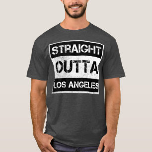 Geradeaus in Los Angeles Vintages Essen T-Shirt