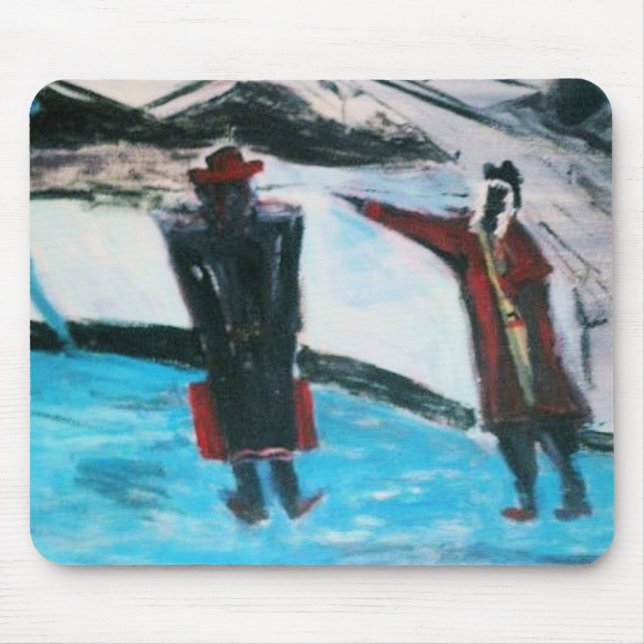 GERADEAUS JACKEN 2 MOUSEPAD (Vorne)