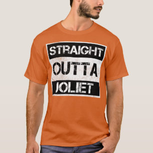 Geradeaus Joliet Illinois Vintag erschüttert T-Shirt