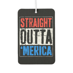 Geradeaus nach 'merica autolufterfrischer