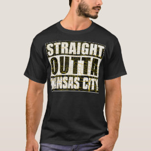 Geradeaus Outta Kansas City Fantasy Fan Ho T-Shirt