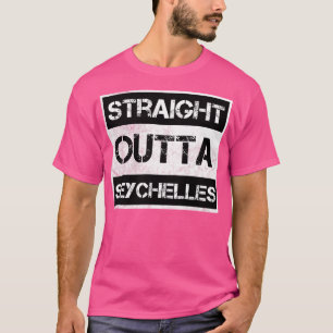 Geradeaus Seychellen Reisegepäck Land ex T-Shirt