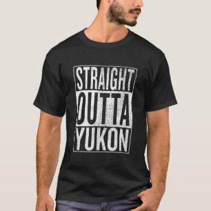 Geradeaus Yukon Grosses Reiseoutfit T-Shirt