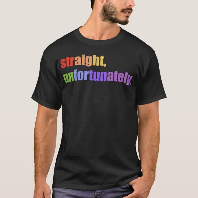 Geradeheraus Leider - modern T-Shirt (Vorderseite)