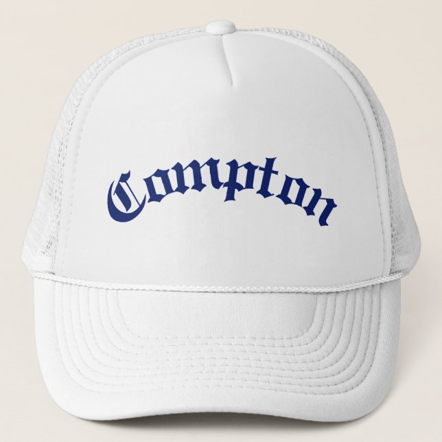 Gerader Outta Compton Truckerkappe (Vorderseite)