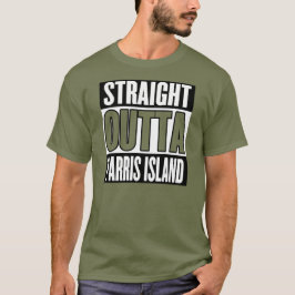 Gerader Outta Parris Insel-T - Shirt