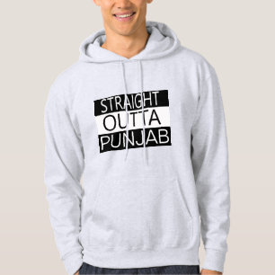 gerader outta punjab india desi persona hoodie
