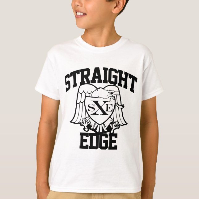 Gerader Rand T-Shirt (Vorderseite)