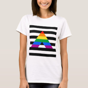 Gerader Verbündet-Stolz T-Shirt