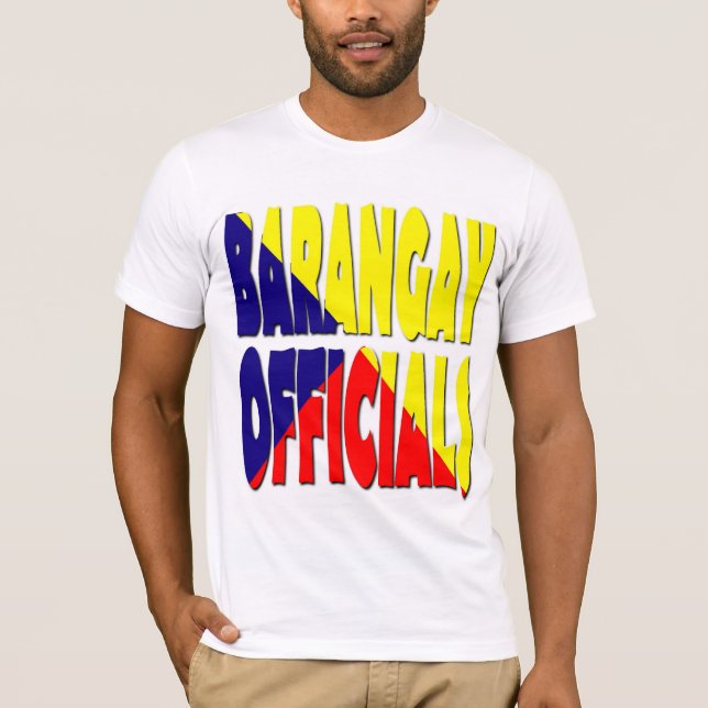 Gerades 3colors brgy weg T-Shirt (Vorderseite)