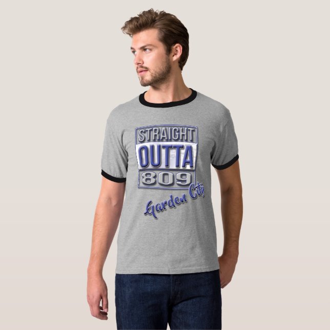 Gerades Outta 809 T-Shirt (Vorne ganz)