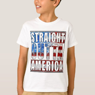 Gerades Outta Amerika T-Shirt