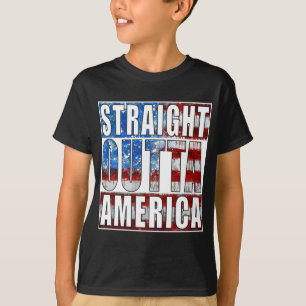 Gerades Outta Amerika T-Shirt