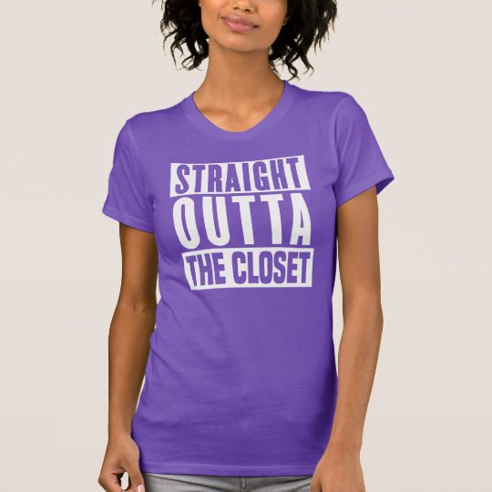 Gerades Outta der Wandschrank T-Shirt
