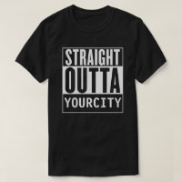 Gerades Outta Ihr Stadt-T-Shirt