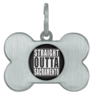 Gerades Outta Sacramento Kalifornien Tiermarke