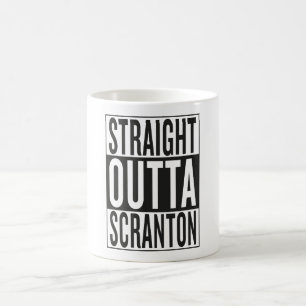 gerades outta Scranton Kaffeetasse