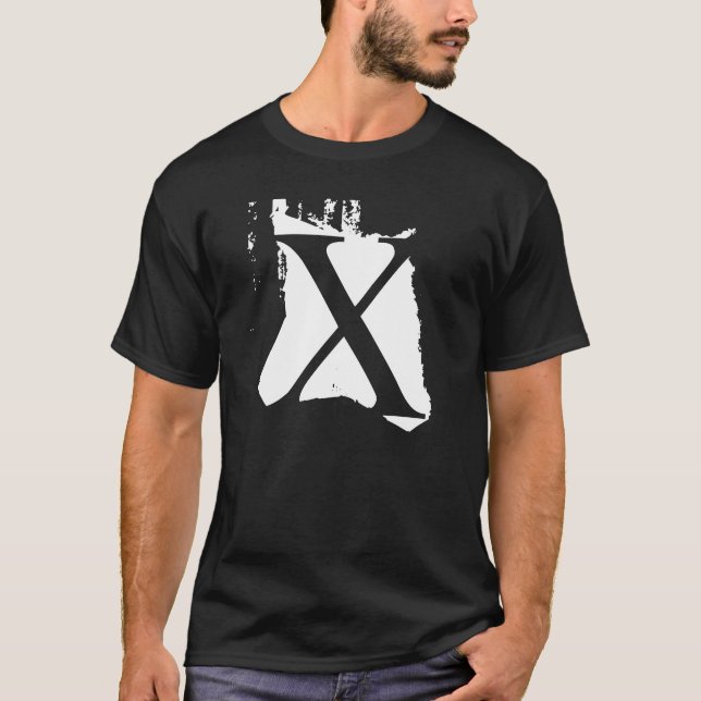 Gerades Rand-Gedicht-Shirt T-Shirt (Vorderseite)