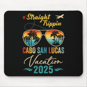 Geradewegs durch Cabo San Lucas 2025 Familien Somm Mousepad