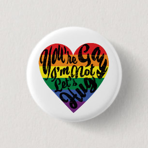Geradliniger Ally Hug Button