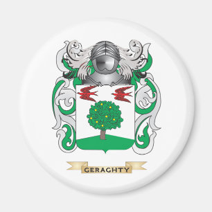 Geraghty Wappen (Familienwappen) Magnet