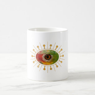 Gerahmt Helmeted Hornbill Kaffeetasse