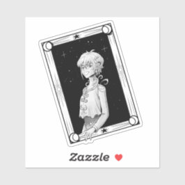 Gerahmt von Sternen Aufkleber