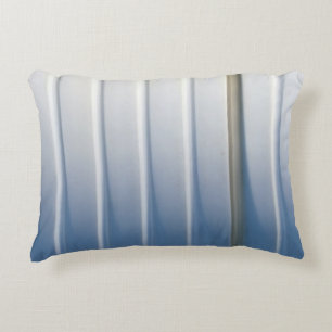 Gerahmte braune Holztür Dekokissen