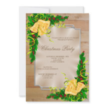 Gerahmte Corner Bells & Ribbon Weihnachten