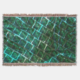 "gerahmte graue Augen", Kratzer und blaues Gras Decke