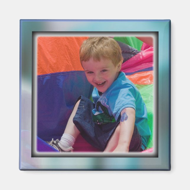 gerahmte Magnetvorlage Magnet (Vorne)